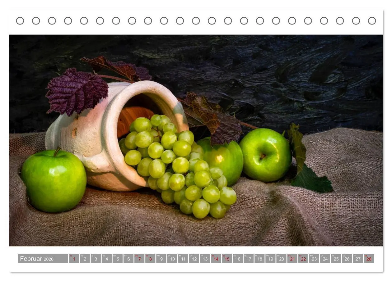 Bild: 9783457793572 | Lebenselixier Obst und Gemüse (Tischkalender 2026 DIN A5 quer),...