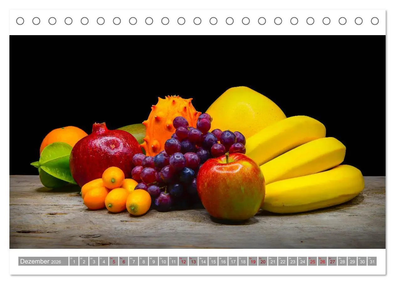 Bild: 9783457793572 | Lebenselixier Obst und Gemüse (Tischkalender 2026 DIN A5 quer),...