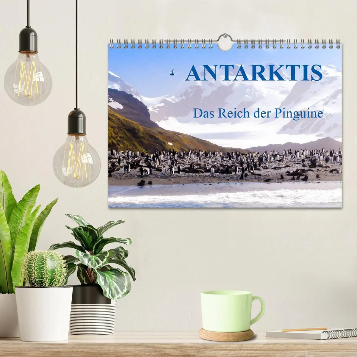 Bild: 9783516193572 | Antarktis - Das Reich der Pinguine (Wandkalender 2026 DIN A4 quer),...