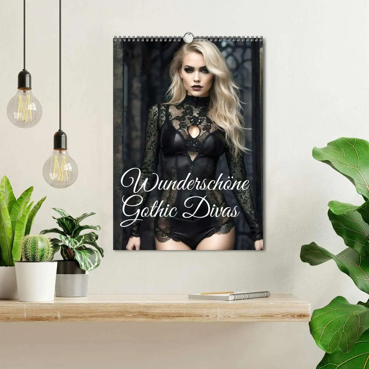 Bild: 9783516263572 | Wunderschöne Gothic Divas (Wandkalender 2026 DIN A3 hoch), CALVENDO...