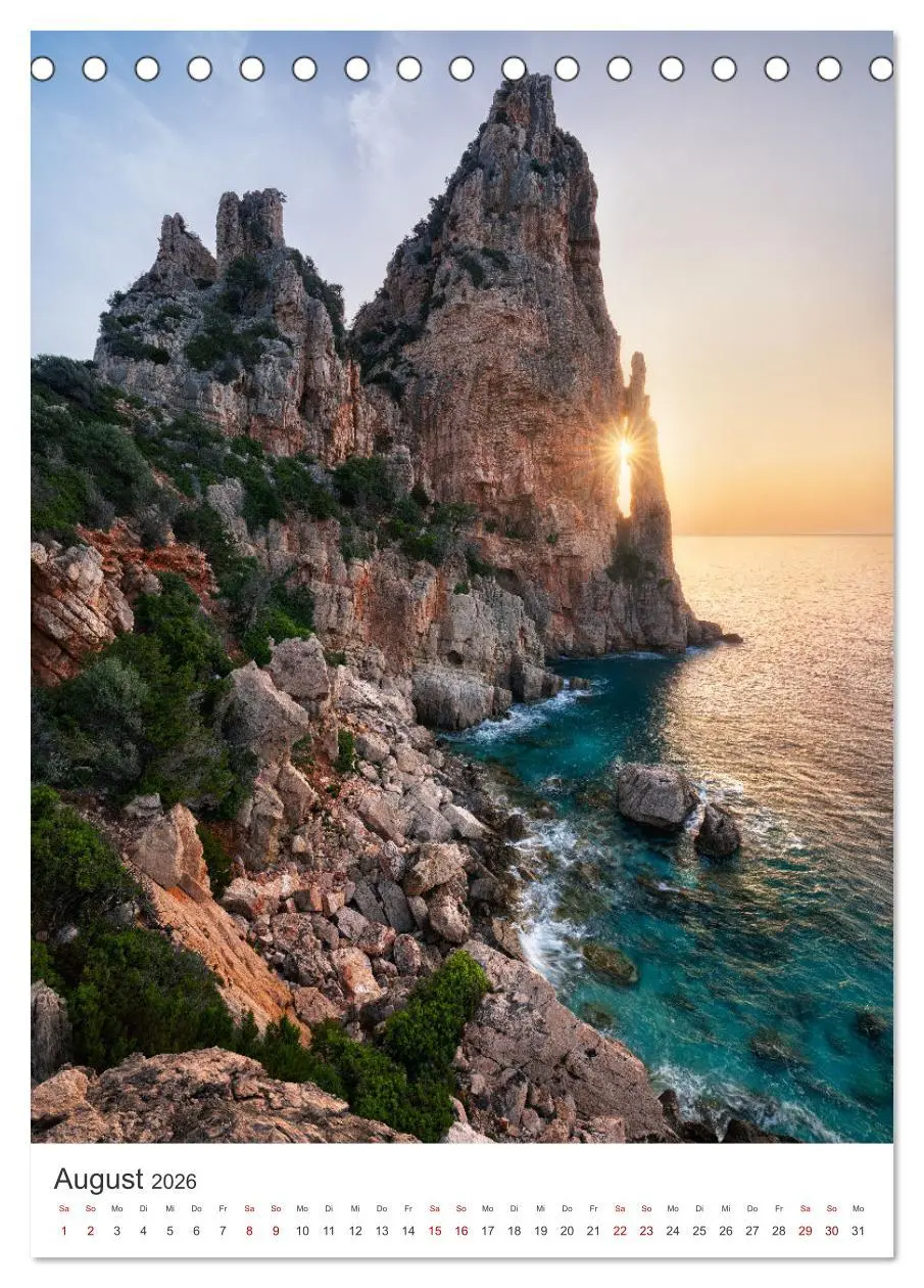 Bild: 9783516333572 | Auf Reisen in Europa (Tischkalender 2026 DIN A5 hoch), CALVENDO...