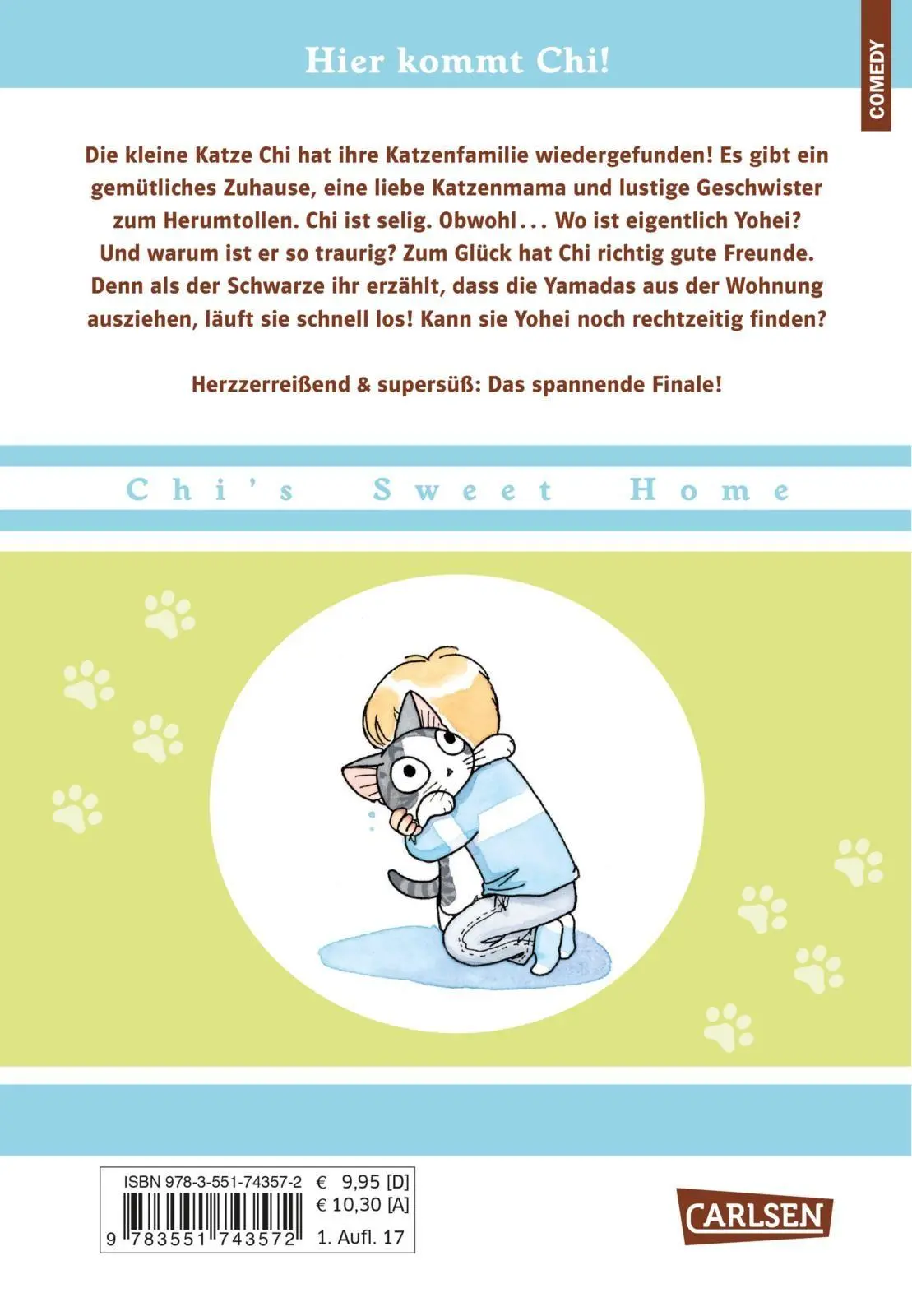 Rückseite: 9783551743572 | Kleine Katze Chi 12 | Konami Kanata | Taschenbuch | Kleine Katze Chi