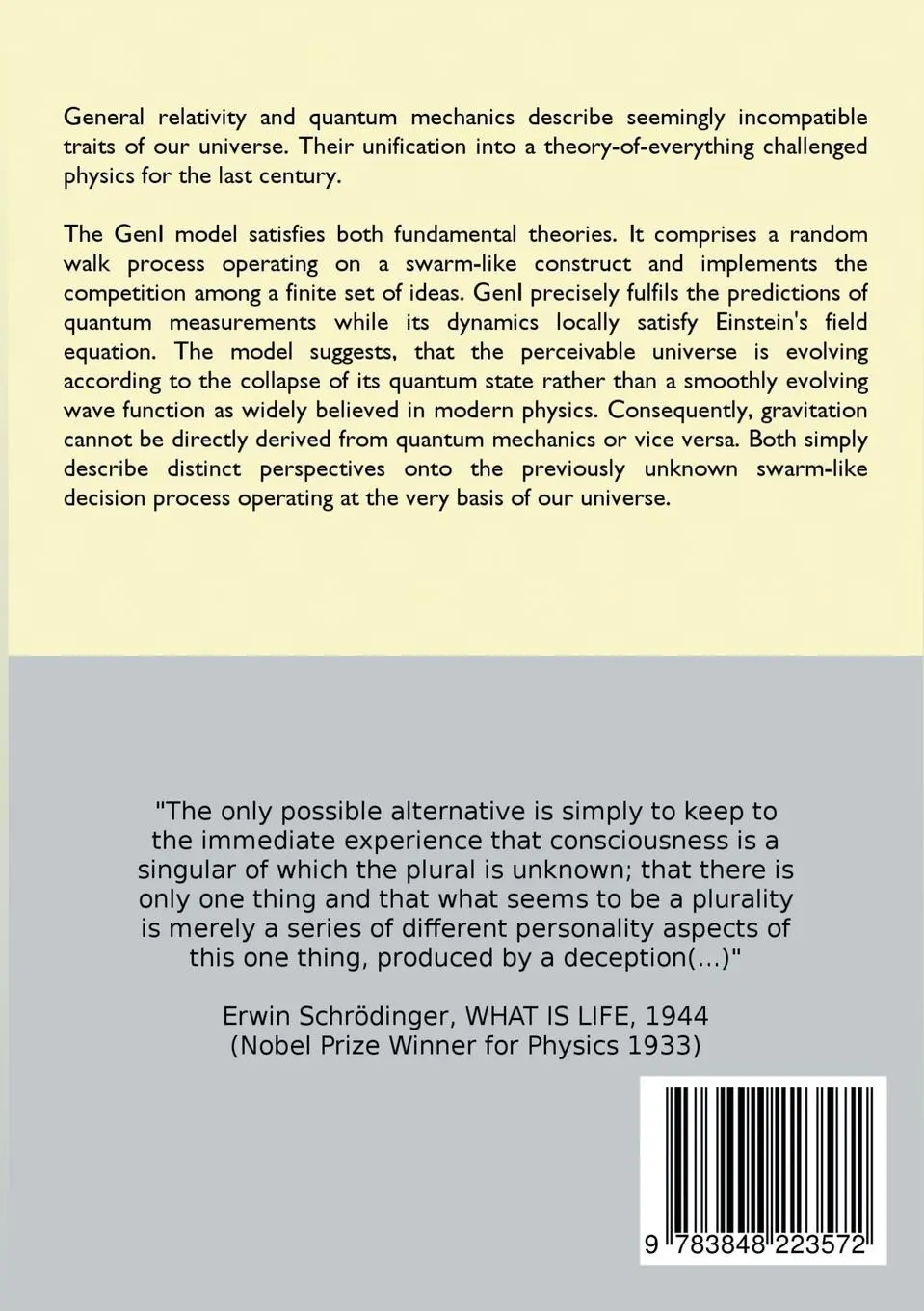 Rückseite: 9783848223572 | The Source of the Universe | Siegfried Genreith | Taschenbuch | 48 S.