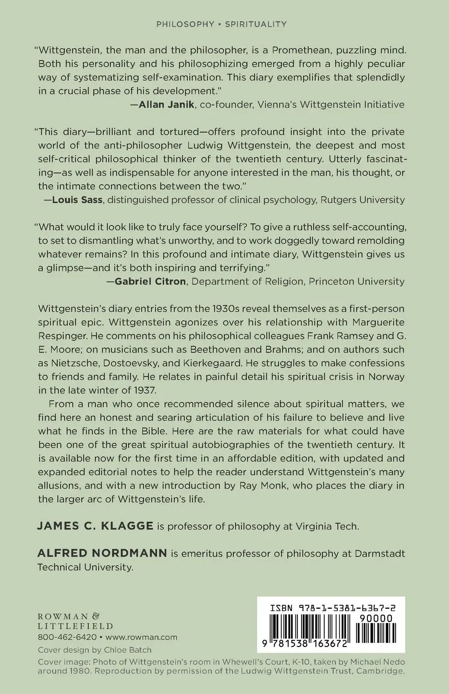 Rückseite: 9781538163672 | Movements of Thought | Ludwig Wittgenstein | Taschenbuch | Englisch