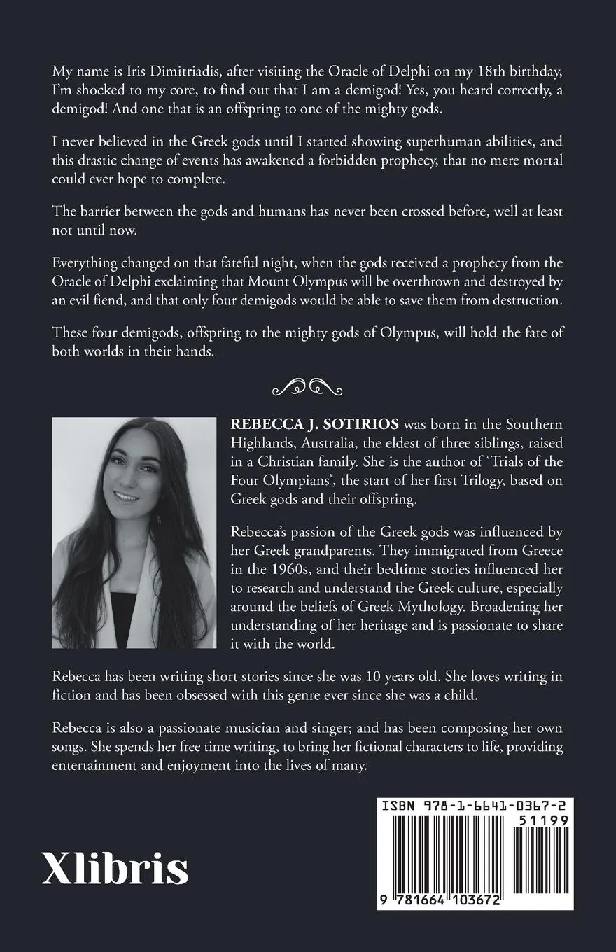 Rückseite: 9781664103672 | Trials of the Four Olympians | Rebecca J. Sotirios | Taschenbuch