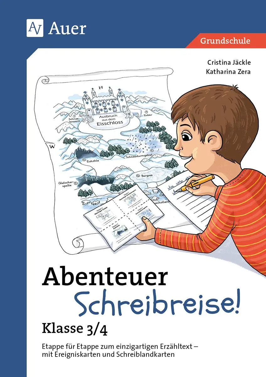 Cover: 9783403083672 | Abenteuer Schreibreise! - Klasse 3/4 | Cristina Jäckle (u. a.) | 72 S.