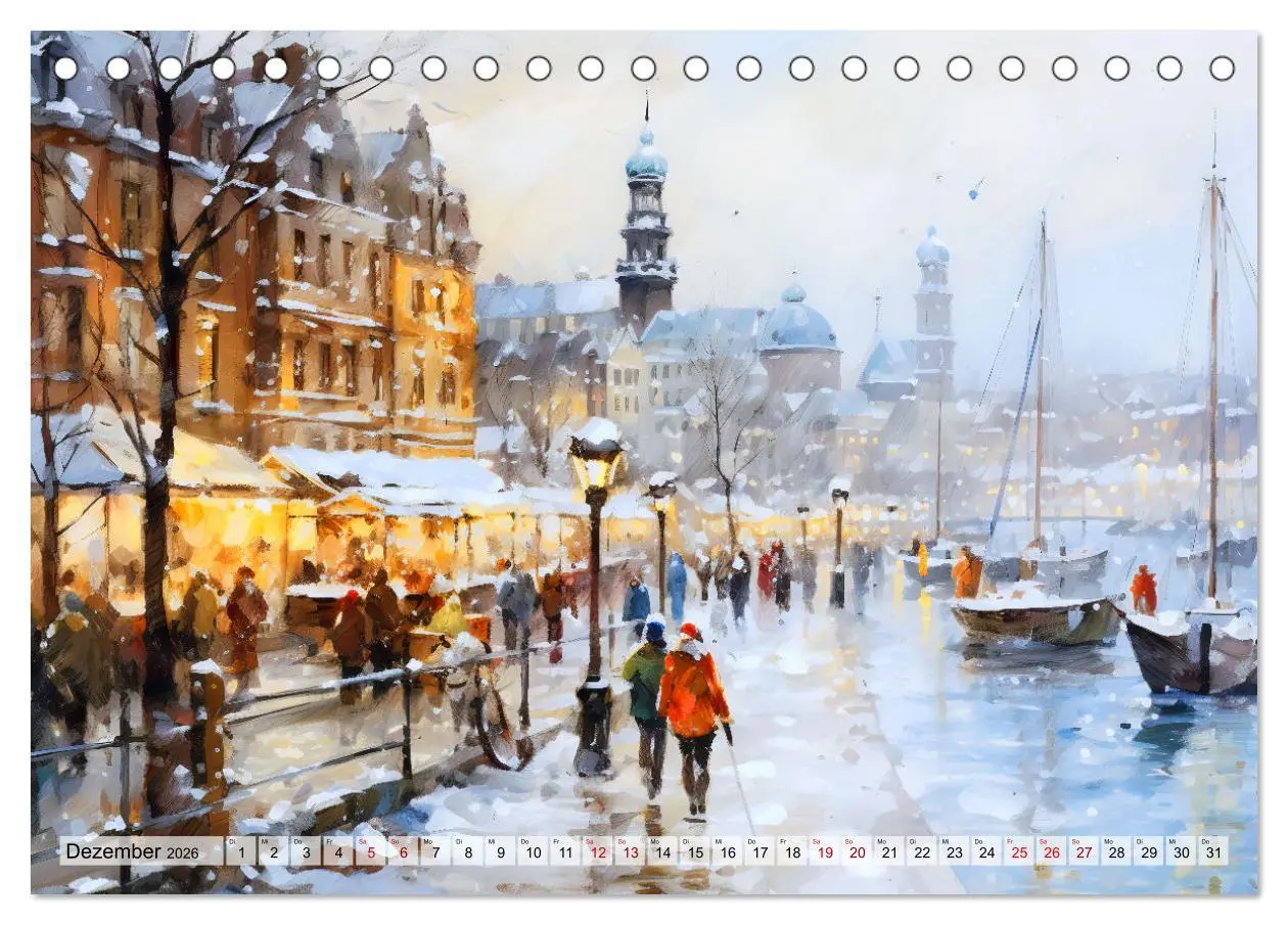 Bild: 9783457473672 | Hafenkante - Ein Leben mit und für den Hafen (Tischkalender 2026...