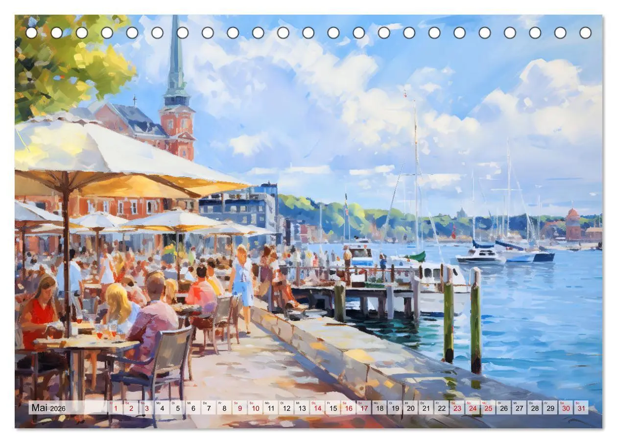 Bild: 9783457473672 | Hafenkante - Ein Leben mit und für den Hafen (Tischkalender 2026...