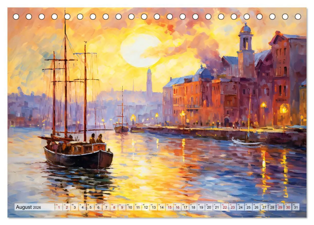 Bild: 9783457473672 | Hafenkante - Ein Leben mit und für den Hafen (Tischkalender 2026...
