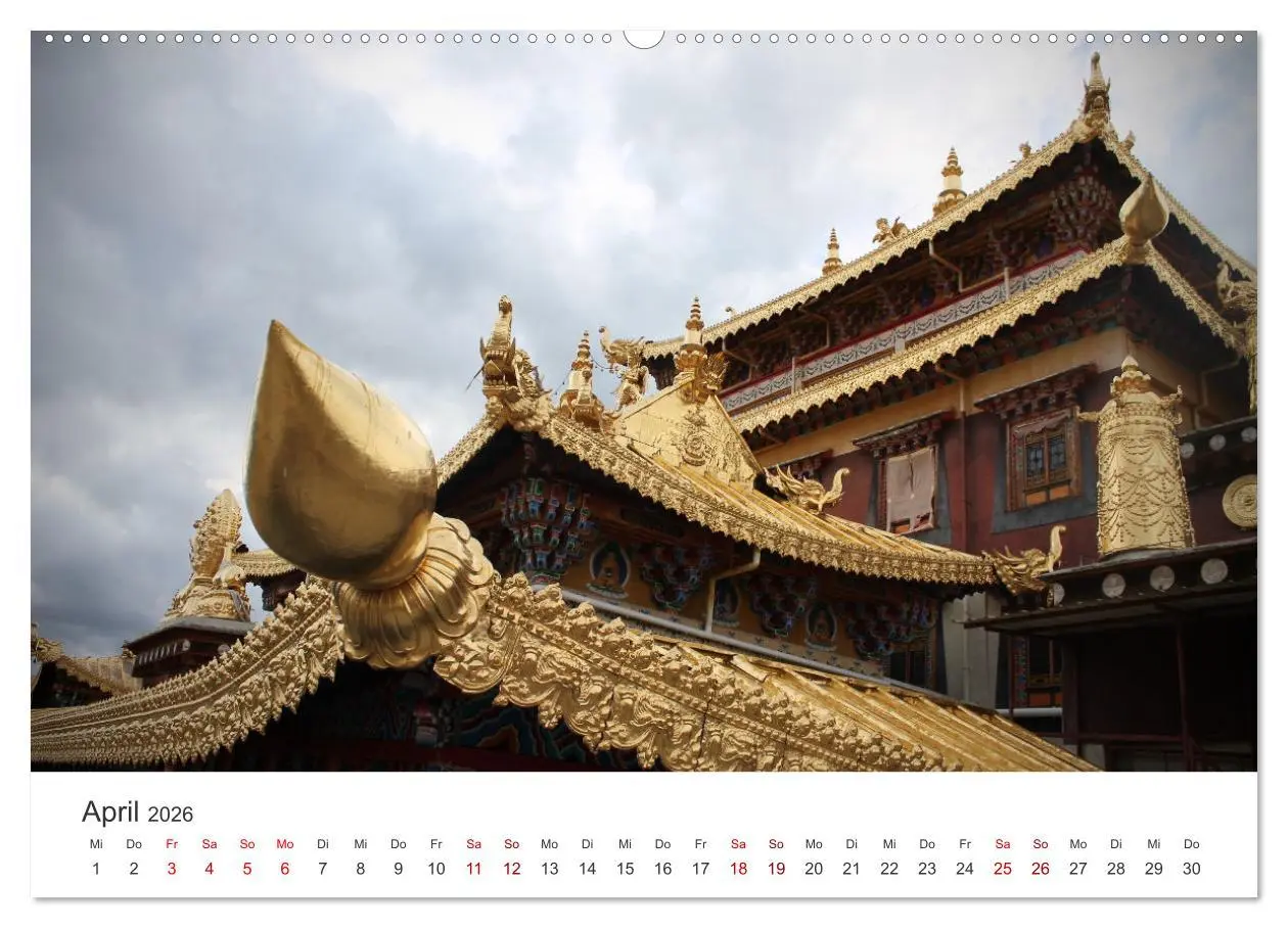 Bild: 9783457613672 | Tibet - Am Fuße des Mount Everest. (Wandkalender 2026 DIN A2 quer),...