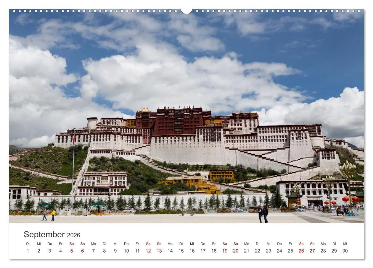 Bild: 9783457613672 | Tibet - Am Fuße des Mount Everest. (Wandkalender 2026 DIN A2 quer),...