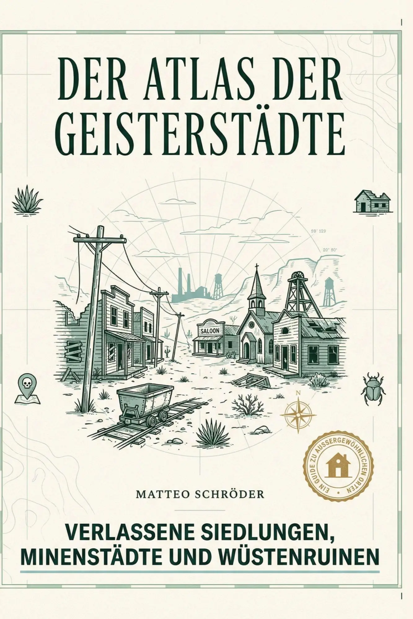 Cover: 9783695383672 | Der Atlas der Geisterstädte | Matteo Schröder | Taschenbuch | 172 S.