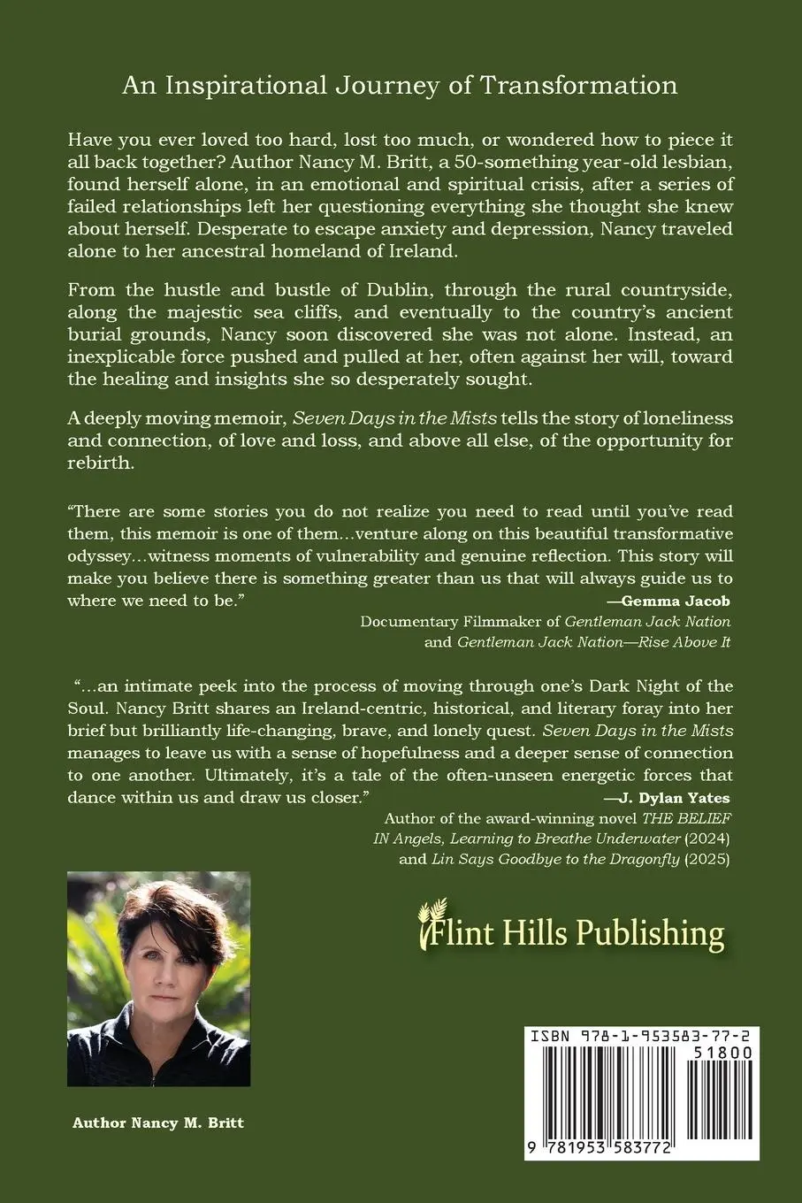Rückseite: 9781953583772 | Seven Days in the Mists | Nancy M. Britt | Taschenbuch | Englisch