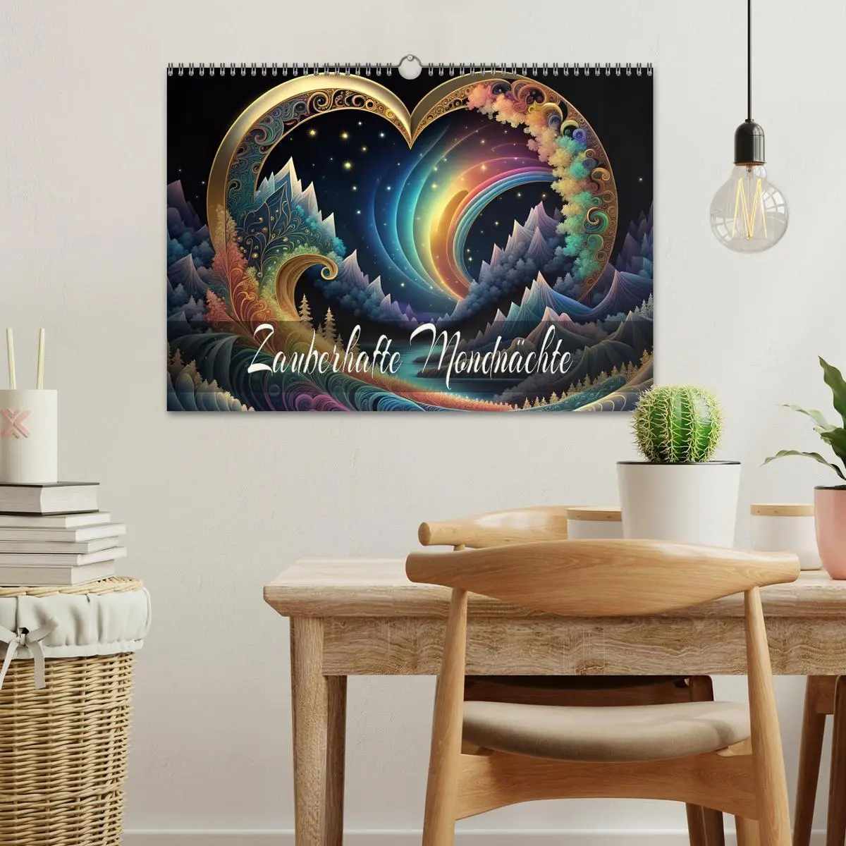 Bild: 9783457463772 | Zauberhafte Mondnächte (Wandkalender 2026 DIN A3 quer), CALVENDO...
