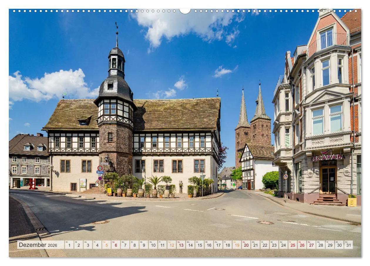 Bild: 9783457603772 | Höxter Impressionen (Wandkalender 2026 DIN A2 quer), CALVENDO...