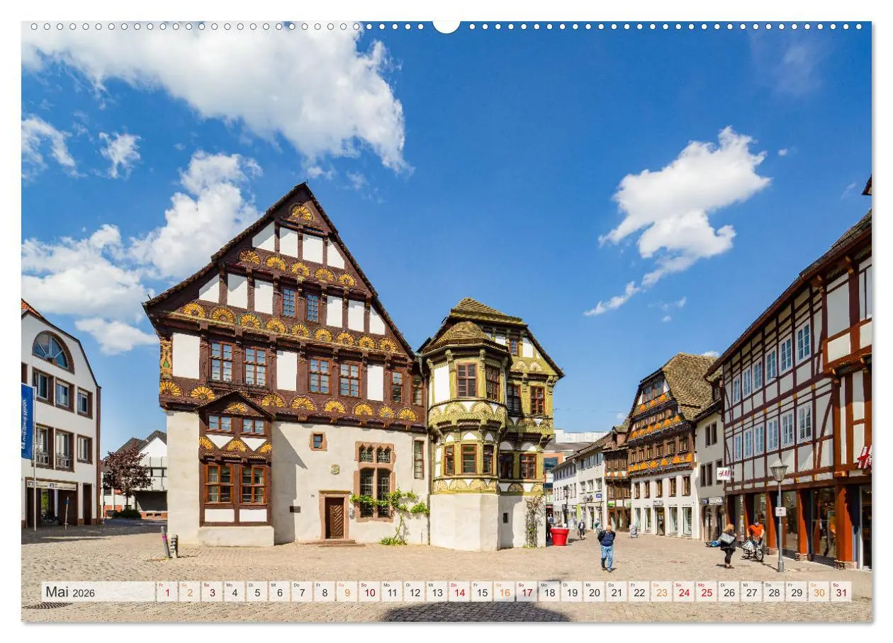 Bild: 9783457603772 | Höxter Impressionen (Wandkalender 2026 DIN A2 quer), CALVENDO...