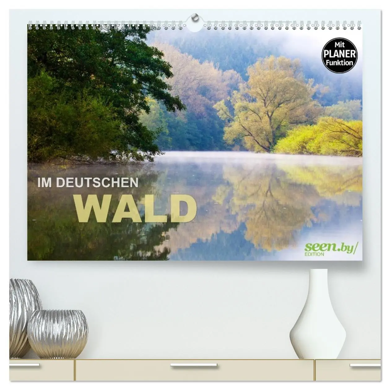 Cover: 9783516003772 | Im Deutschen Wald 2026 - ein Notizkalender (hochwertiger Premium...