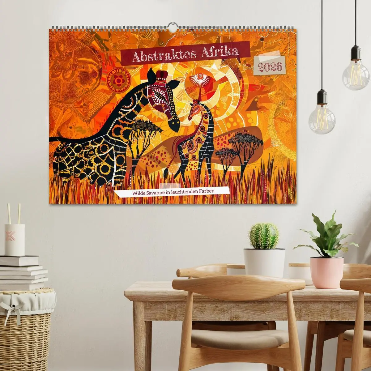 Bild: 9783516623772 | Abstraktes Afrika - Wilde Savanne in leuchtenden Farben...