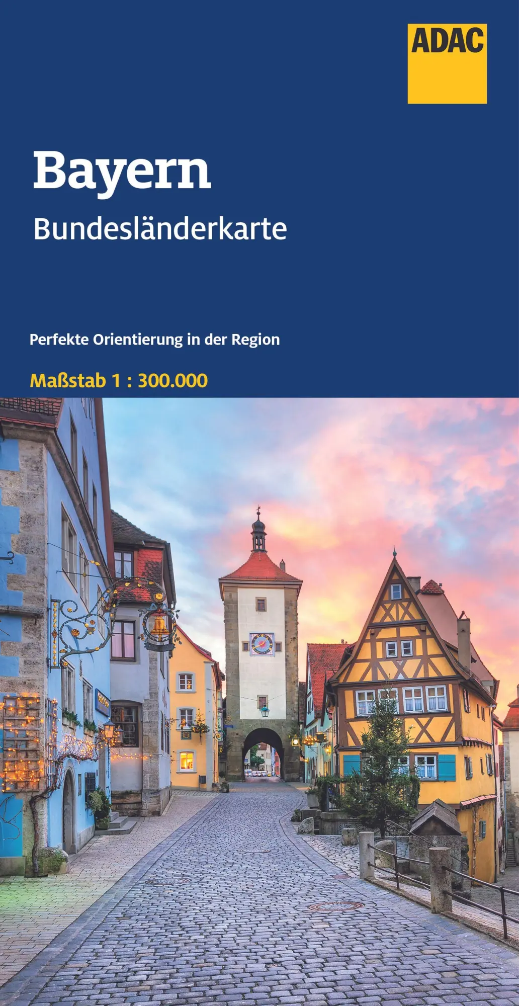 Cover: 9783826423772 | ADAC Bundesländerkarte Deutschland 12 Bayern 1:300.000 | (Land-)Karte