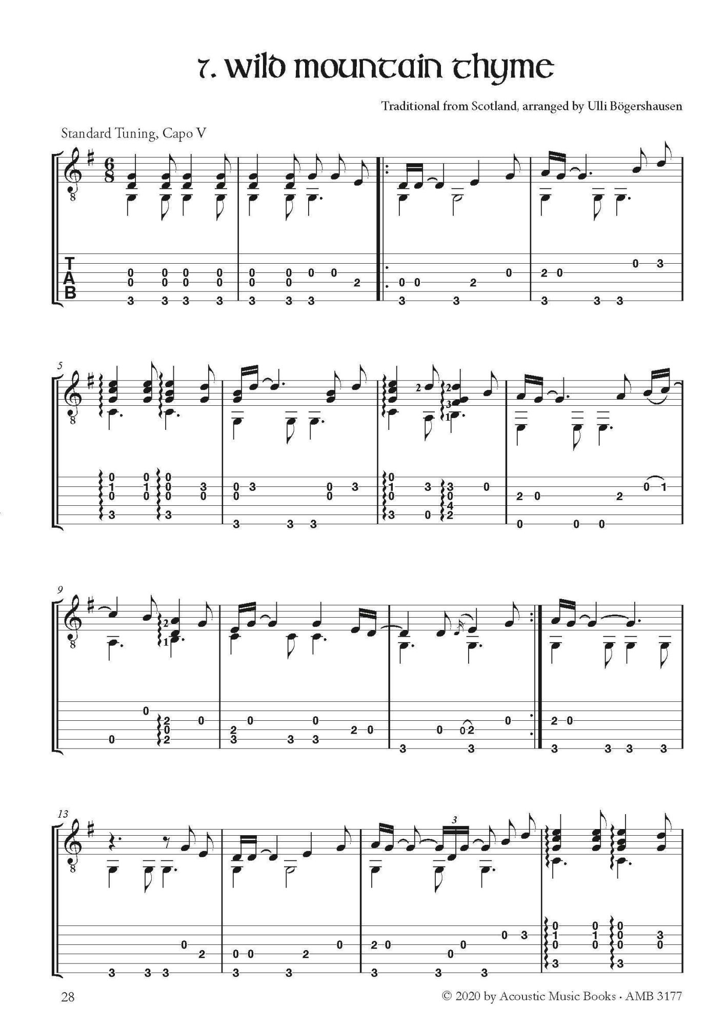 Bild: 9783869473772 | Celtic Fingerstyle Guitar | Ulli Bögershausen | Taschenbuch | 56 S.