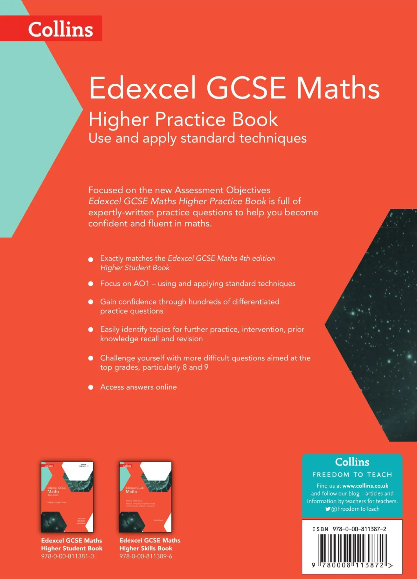 Rückseite: 9780008113872 | GCSE Maths Edexcel Higher Practice Book | Rob Ellis | Taschenbuch