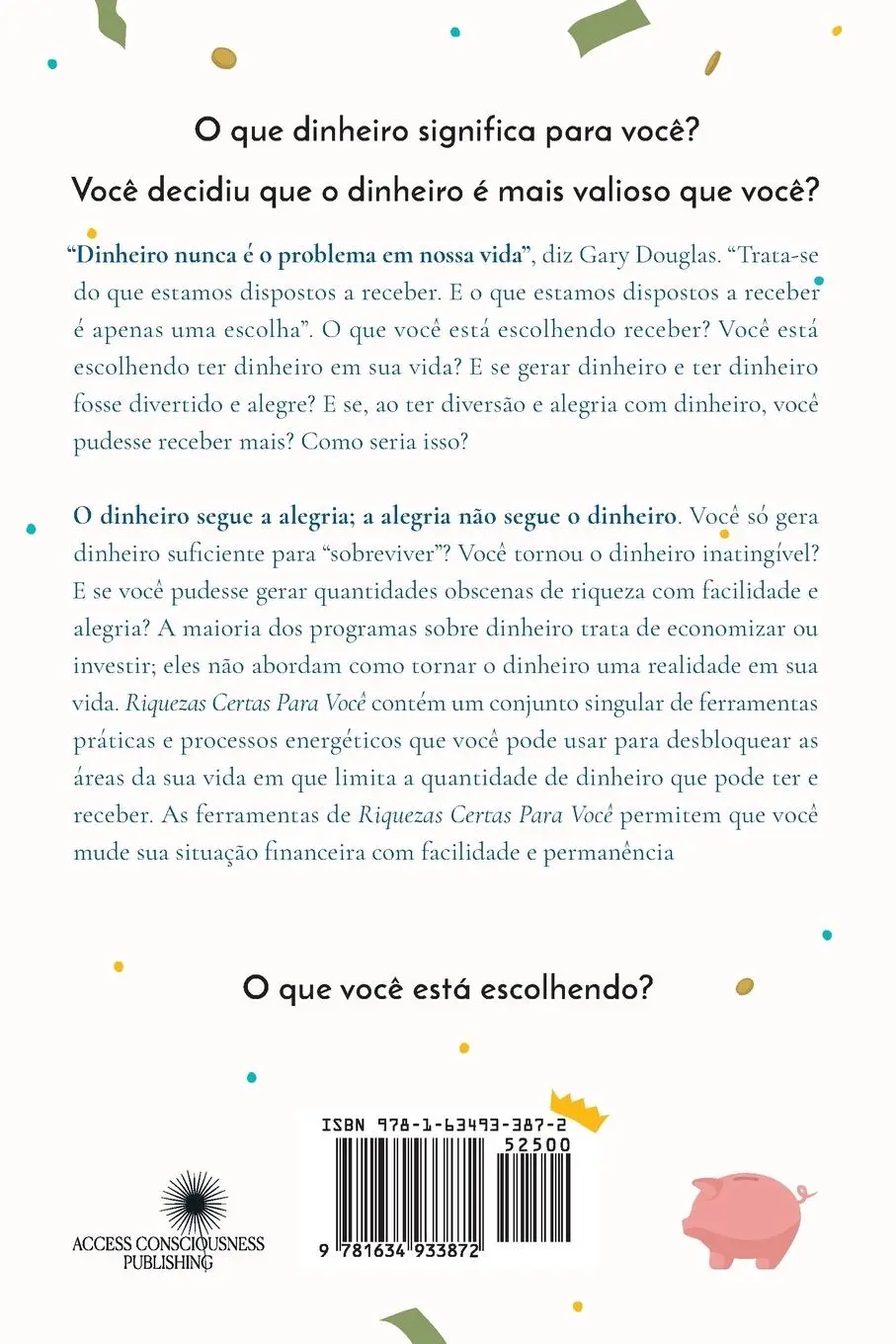 Rückseite: 9781634933872 | Riquezas certas para você (Portuguese) | Gary M. Douglas (u. a.)