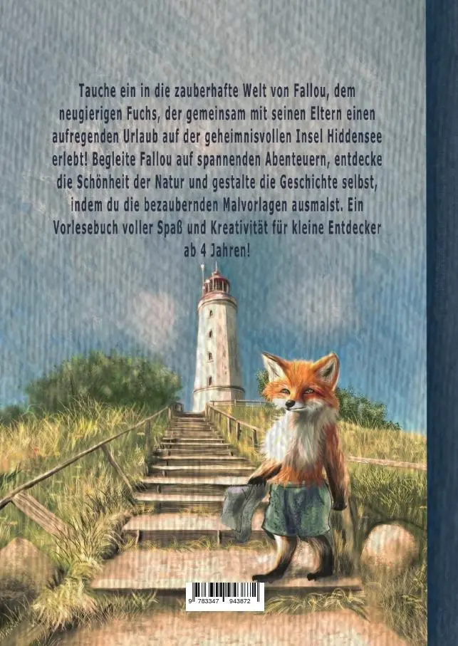 Rückseite: 9783347943872 | Der Fuchs Fallou | macht Urlaub auf der Insel Hiddensee | Taschenbuch