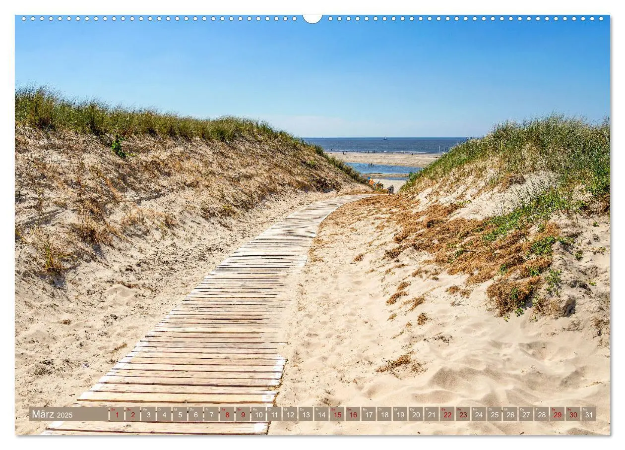 Bild: 9783435053872 | Inselliebe Langeoog (Wandkalender 2025 DIN A2 quer), CALVENDO...