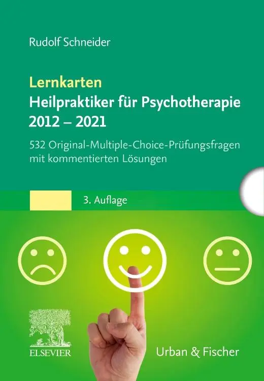 Cover: 9783437583872 | Lernkarten Heilpraktiker für Psychotherapie | Rudolf Schneider | Box