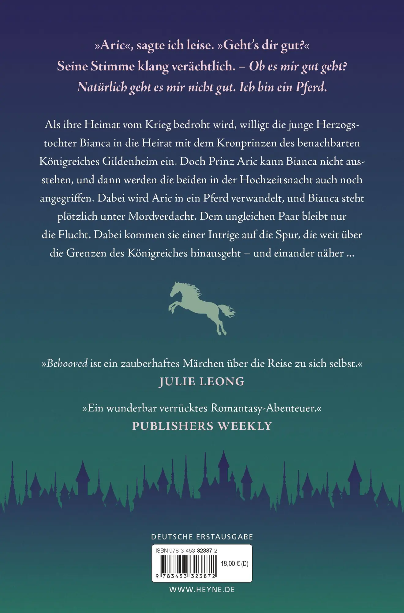 Bild: 9783453323872 | Behooved - Hals über Huf verliebt | M. Stevenson | Taschenbuch | 2025