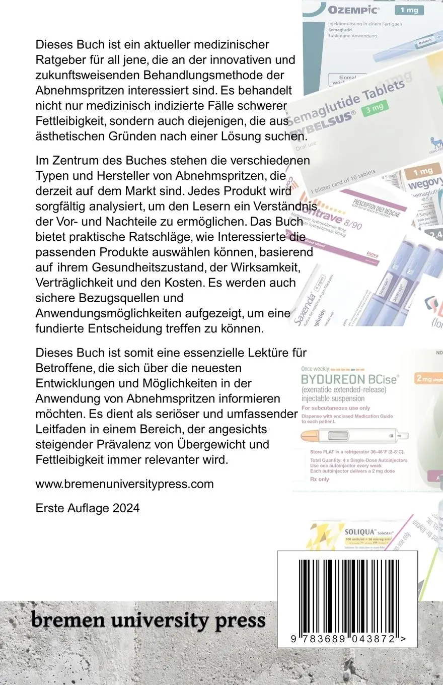 Rückseite: 9783689043872 | Schlank durch die Spritze | Robert Wasner (u. a.) | Taschenbuch | 2024