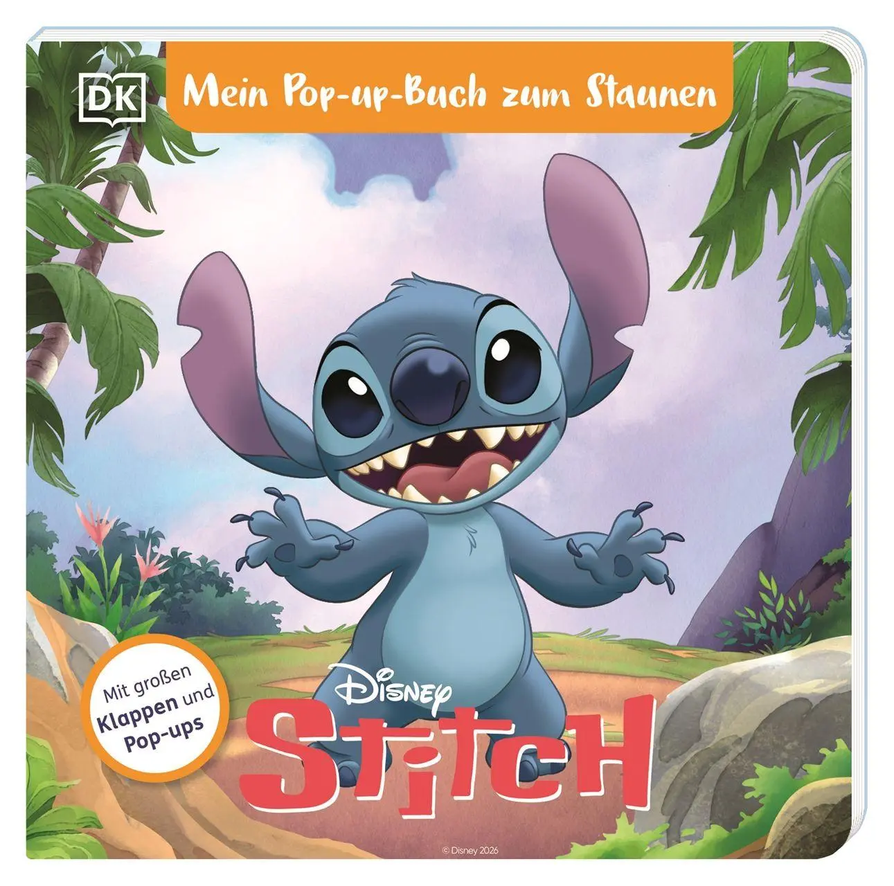 Cover: 9783831053872 | Mein Pop-up-Buch zum Staunen. Disney Stitch | Franziska Jaekel | Buch