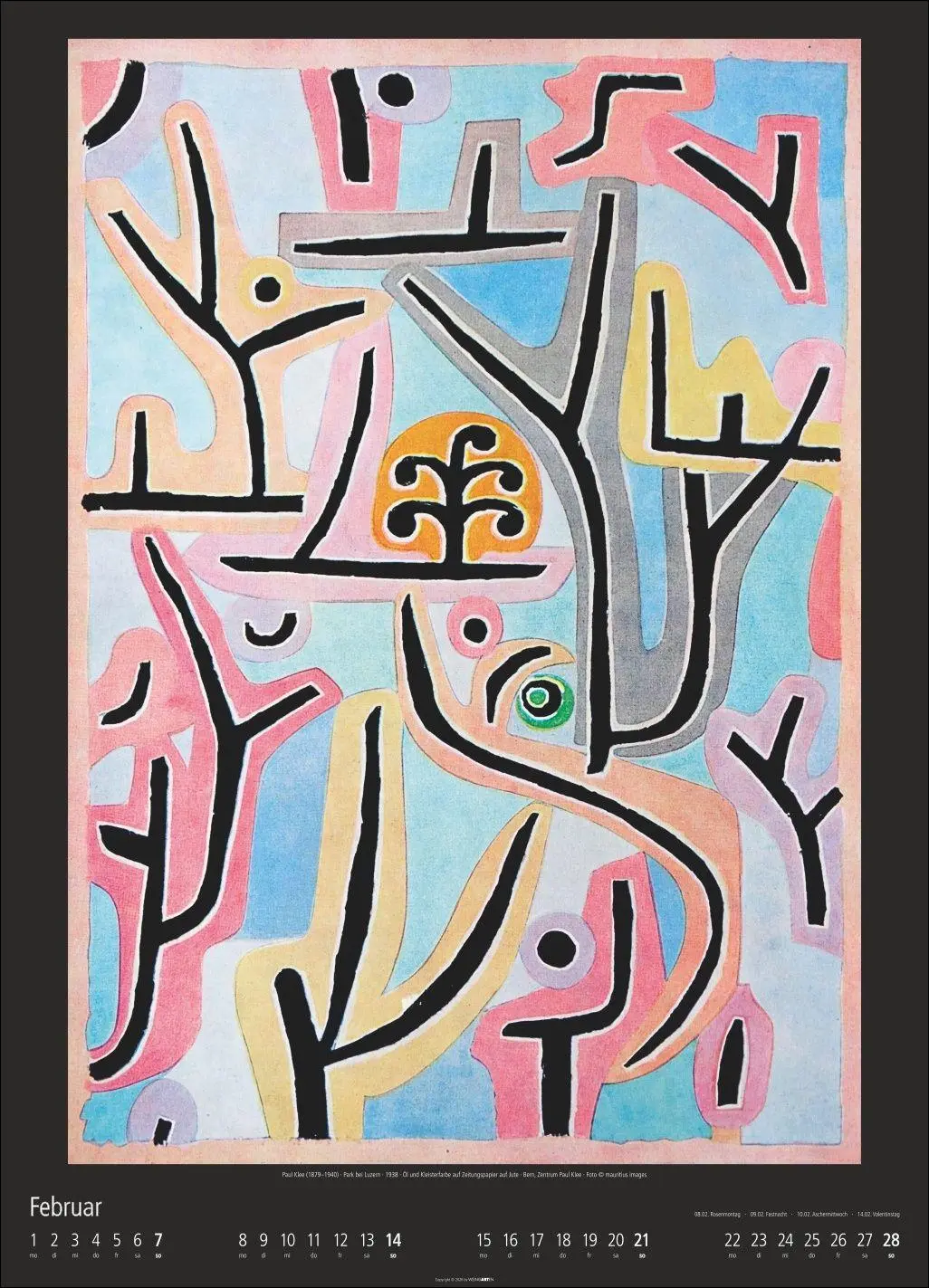 Bild: 9783839903872 | World of Art Kalender 2027 | Klint | Kalender | Spiralbindung | 14 S.