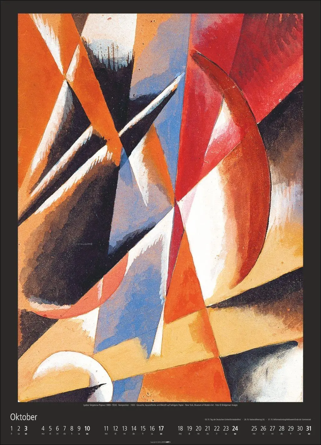Bild: 9783839903872 | World of Art Kalender 2027 | Klint | Kalender | Spiralbindung | 14 S.