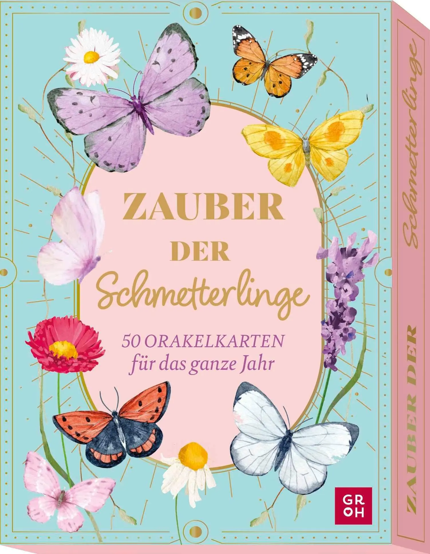 Cover: 9783848503872 | Orakelkarten: Zauber der Schmetterlinge | Franziska Sorgenfrei | Buch