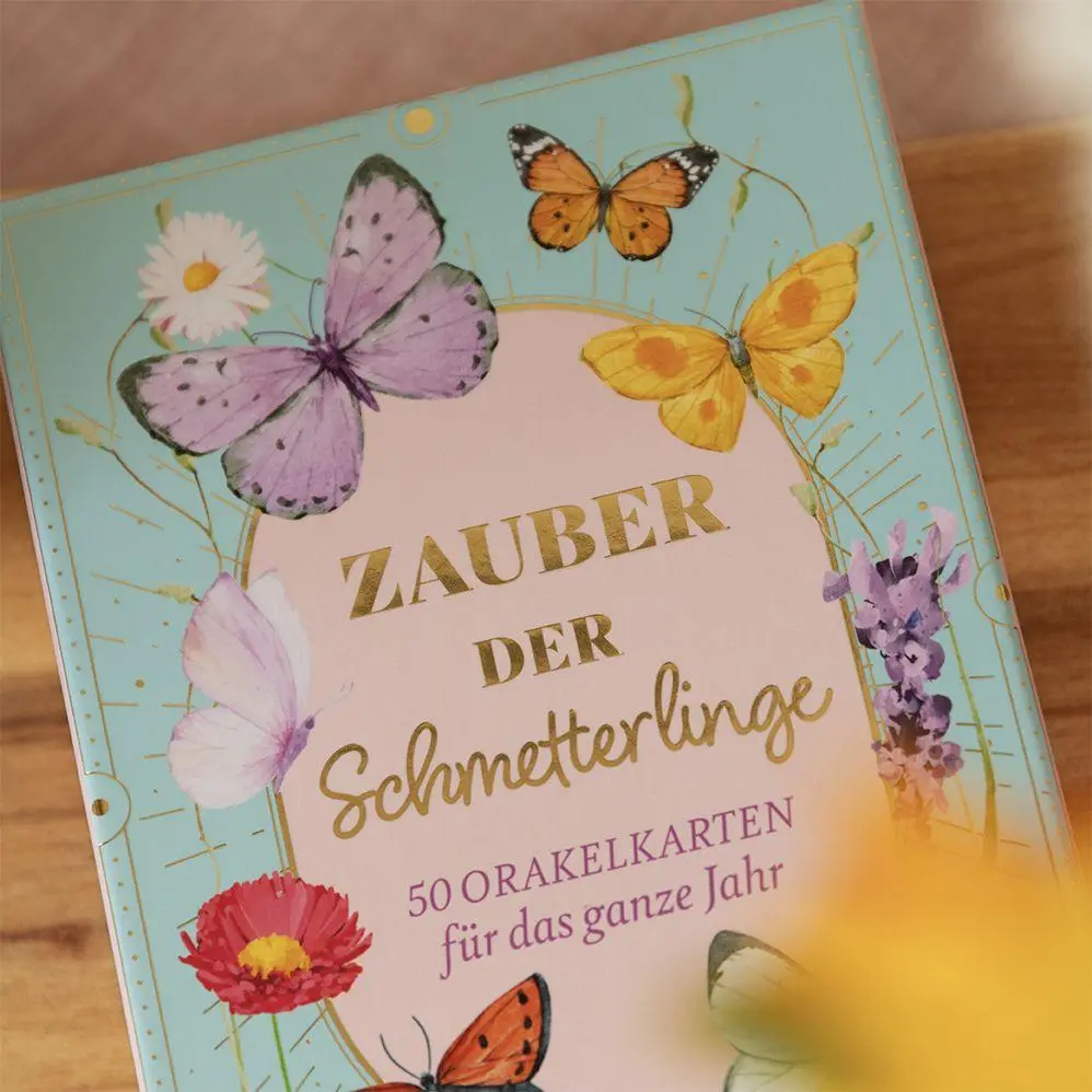 Bild: 9783848503872 | Orakelkarten: Zauber der Schmetterlinge | Franziska Sorgenfrei | Buch