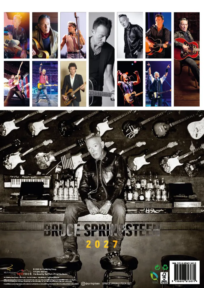Bild: 9798893613872 | Bruce Springsteen Kalender 2027 | Bruce Springsteen | Kalender | 14 S.