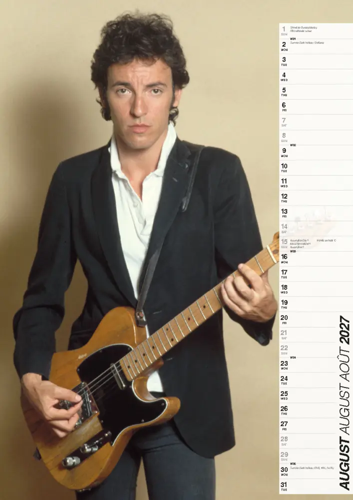 Bild: 9798893613872 | Bruce Springsteen Kalender 2027 | Bruce Springsteen | Kalender | 14 S.