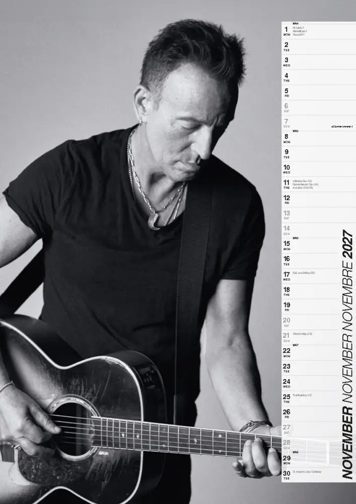 Bild: 9798893613872 | Bruce Springsteen Kalender 2027 | Bruce Springsteen | Kalender | 14 S.