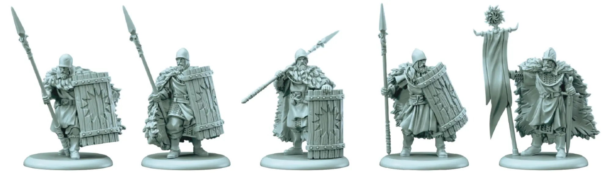 Bild: 889696013972 | Song of Ice &amp; Fire - House Karstark Spearmen (Spiel) | Lang (u. a.)