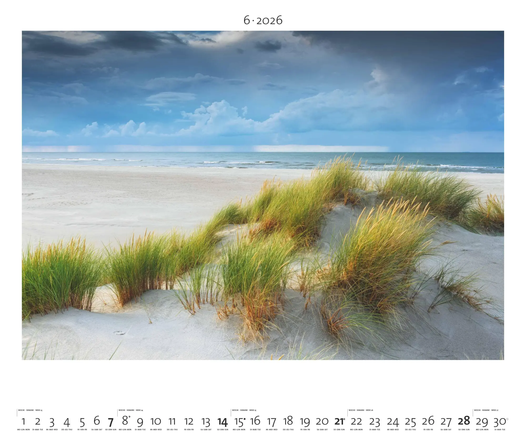 Bild: 4069095003972 | Nordisches Licht 2026 - Bild-Kalender - Poster-Kalender - 60x50 | Dörr