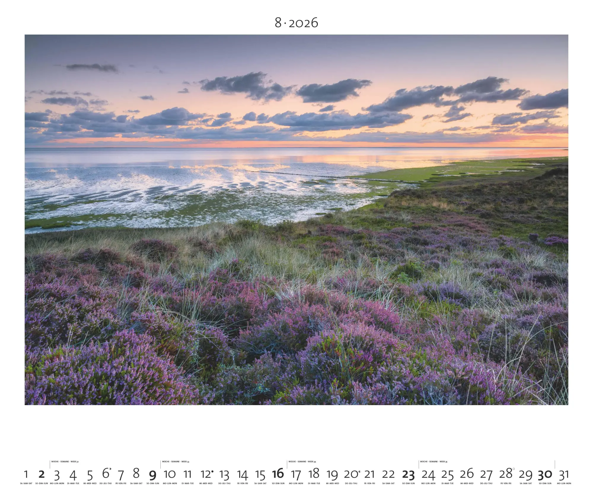 Bild: 4069095003972 | Nordisches Licht 2026 - Bild-Kalender - Poster-Kalender - 60x50 | Dörr