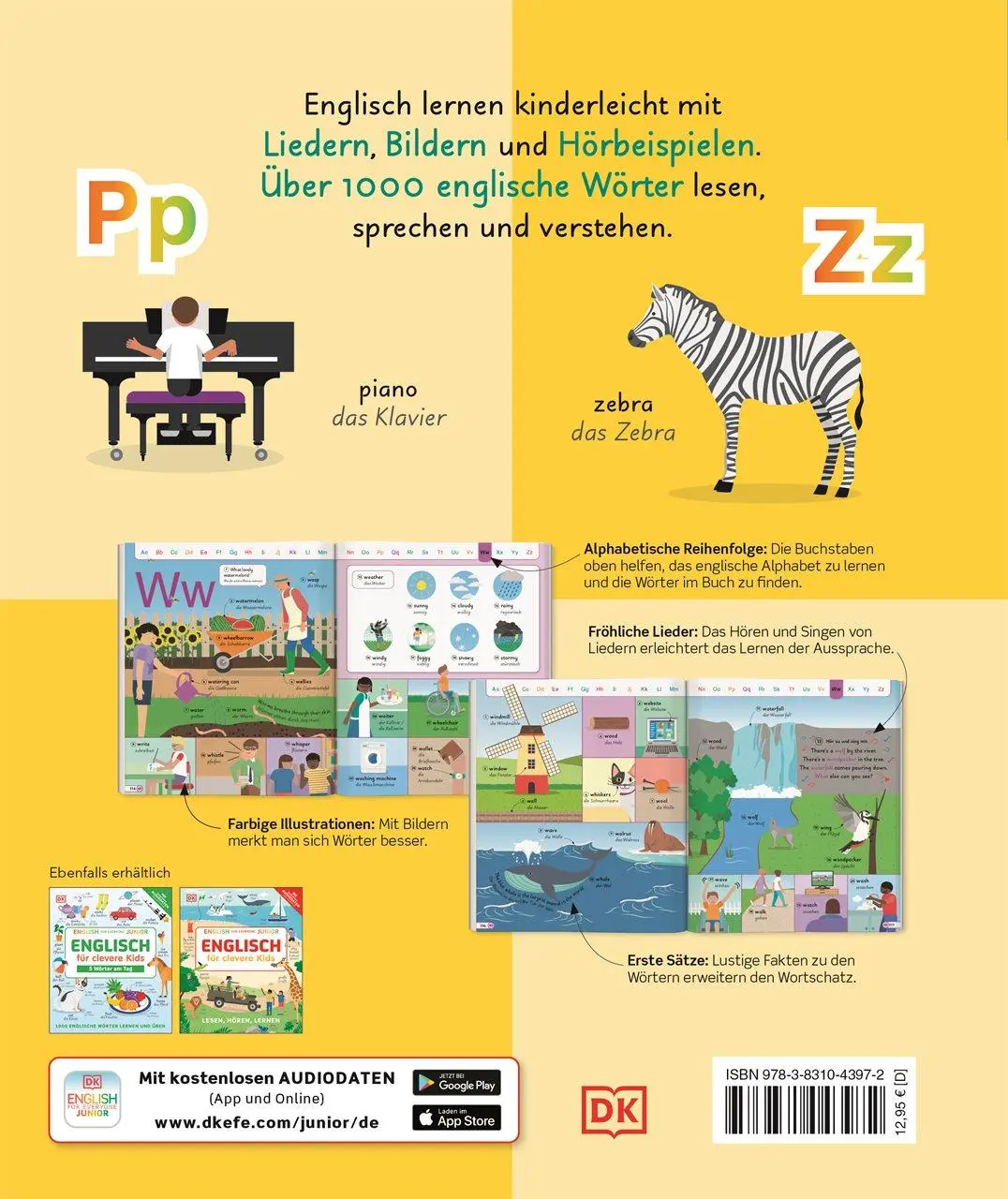 Rückseite: 9783831043972 | Englisch für clevere Kids - Bildwörterbuch | DK Verlag - Kids | Buch