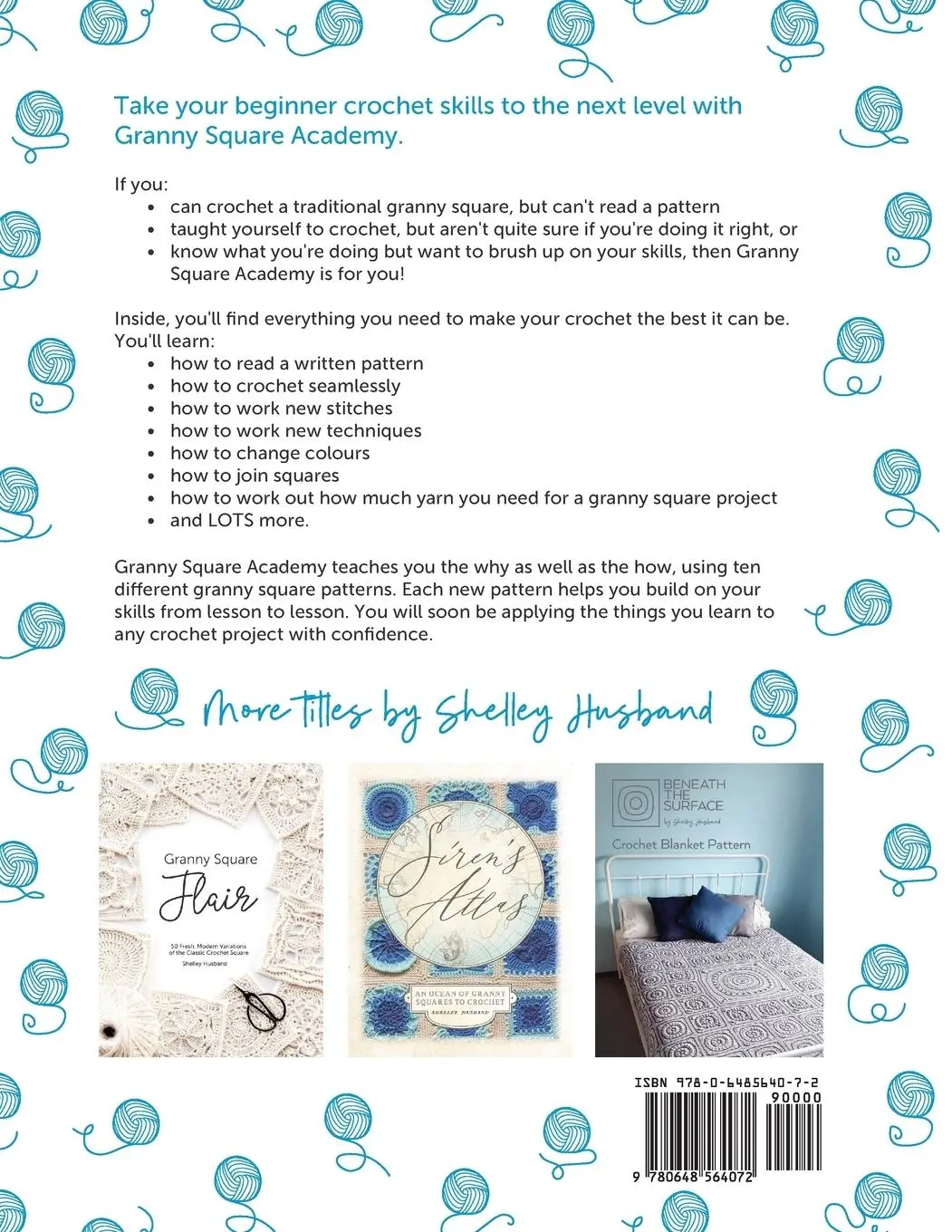 Rückseite: 9780648564072 | Granny Square Academy | Shelley Husband | Taschenbuch | Englisch