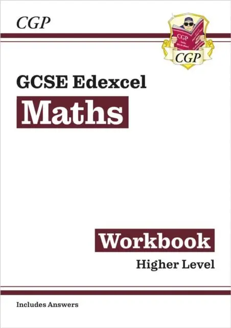 Cover: 9781782944072 | GCSE Maths Edexcel Workbook: Higher (includes Answers) | Cgp Books