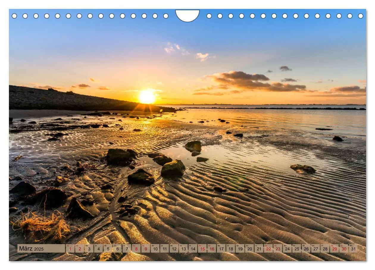 Bild: 9783435004072 | Naturlandschaft WATTENMEER (Wandkalender 2025 DIN A4 quer),...