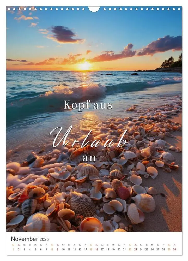 Bild: 9783435864072 | Meine Auszeit für die Seele (Wandkalender 2025 DIN A3 hoch),...