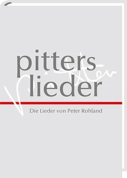 Cover: 9783887784072 | pitters lieder | Die Lieder von Peter Rohland, Mit DVD | Helmut König