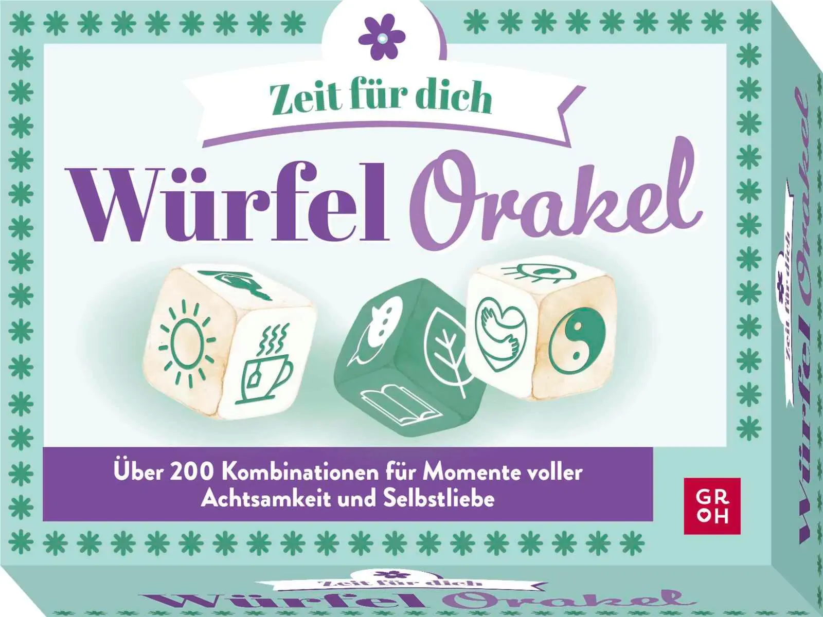 Cover: 4036442014172 | Würfelorakel - Zeit für dich | Groh Verlag | Spiel | Schachtel | 4 S.