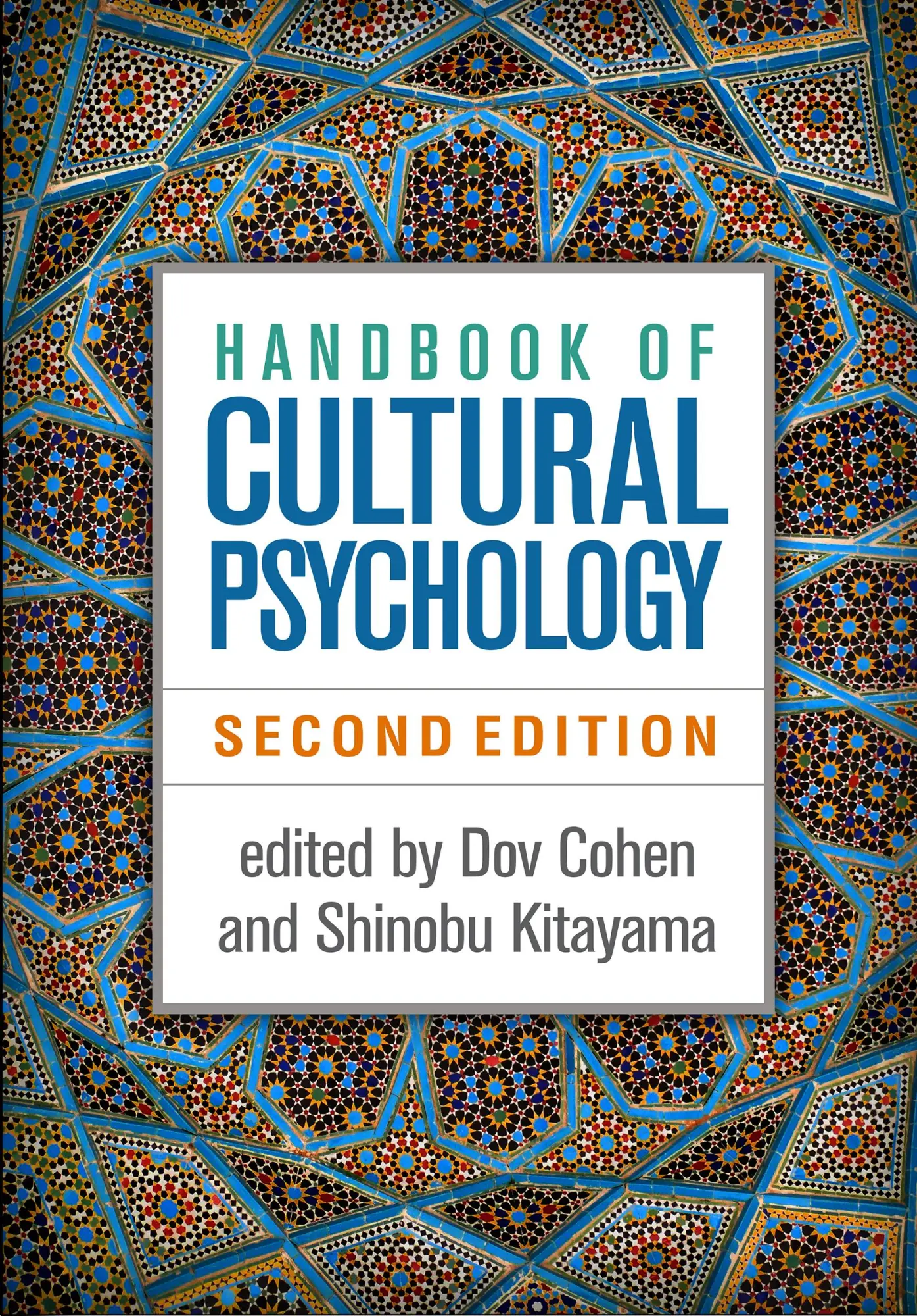 Cover: 9781462544172 | Handbook of Cultural Psychology, Second Edition | Dov Cohen (u. a.)